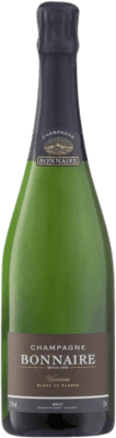 42,95 € Бесплатная доставка | Белое вино Bonnaire Variance Blanc de Blancs A.O.C. Champagne шампанское Франция Chardonnay — Шардоне Бутылка 75 cl