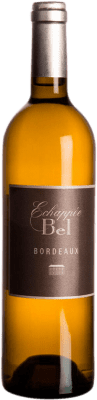 18,95 € Envio grátis | Vinho branco Château de Bel Echappée Bel Blanco A.O.C. Entre-deux-Mers França Sauvignon Branca, Mascate Giallo Garrafa 75 cl