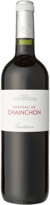 10,95 € 送料無料 | 赤ワイン Château de Chainchon Tradition A.O.C. Côtes de Castillon Aquitania フランス Merlot, Cabernet Sauvignon, Cabernet Franc ボトル 75 cl