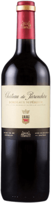13,95 € Envoi gratuit | Vin rouge Château de Parenchère A.O.C. Bordeaux Supérieur Bordeaux France Merlot, Cabernet Franc Bouteille 75 cl