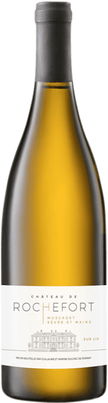 12,95 € Бесплатная доставка | Белое вино Château de Rochefort A.O.C. Muscadet-Sèvre et Maine Луара Франция Melon de Bourgogne бутылка 75 cl