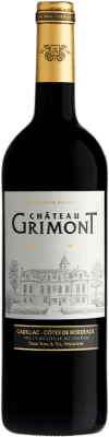 13,95 € Бесплатная доставка | Красное вино Château Grimont A.O.C. Cadillac Aquitania Франция Merlot, Cabernet Sauvignon бутылка 75 cl
