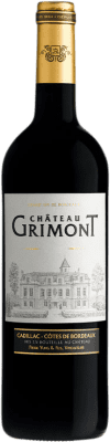 10,95 € Spedizione Gratuita | Vino rosso Château Grimont A.O.C. Cadillac Aquitania Francia Merlot, Cabernet Sauvignon Bottiglia 75 cl