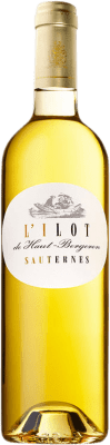31,95 € Envío gratis | Vino blanco Château Haut-Bergeron L'Îlot Dulce A.O.C. Sauternes Burdeos Francia Sauvignon Blanca, Sémillon Botella 75 cl