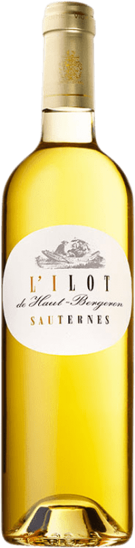 31,95 € Бесплатная доставка | Белое вино Château Haut-Bergeron L'Îlot сладкий A.O.C. Sauternes Бордо Франция Sauvignon White, Sémillon бутылка 75 cl