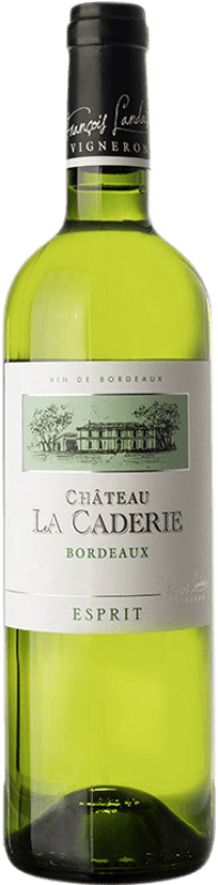 10,95 € Free Shipping | White wine Château La Caderie Esprit Blanc A.O.C. Bordeaux Bordeaux France Sémillon, Muscadelle Bottle 75 cl