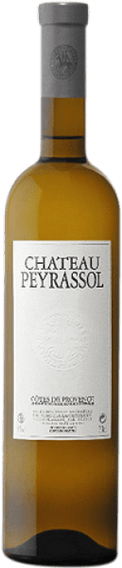 32,95 € Spedizione Gratuita | Vino bianco Château Peyrassol Blanc A.O.C. Côtes de Provence Provenza Francia Sémillon, Rolle Bottiglia 75 cl