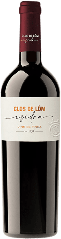 27,95 € Envío gratis | Vino tinto Clos de Lôm Isidra D.O. Valencia Comunidad Valenciana España Tempranillo, Garnacha Botella 75 cl