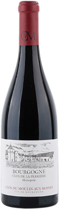 47,95 € Envio grátis | Vinho tinto Moulin aux Moines Clos de Perrière Monopole A.O.C. Bourgogne Borgonha França Pinot Preto Garrafa 75 cl
