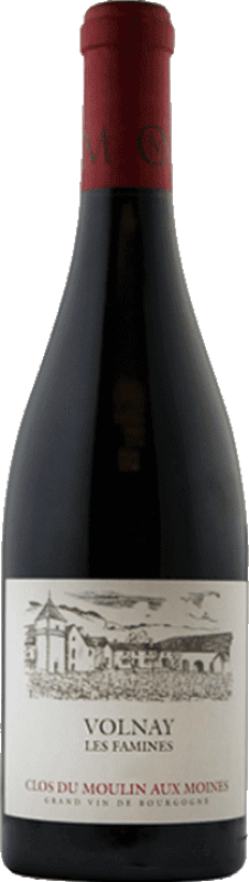 72,95 € Free Shipping | Red wine Moulin aux Moines Les Famines A.O.C. Volnay France Pinot Black Bottle 75 cl