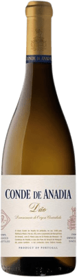 15,95 € 送料無料 | 白ワイン Conde de Anadia Blanc de Noir I.G. Dão Dão ポルトガル Touriga Nacional ボトル 75 cl