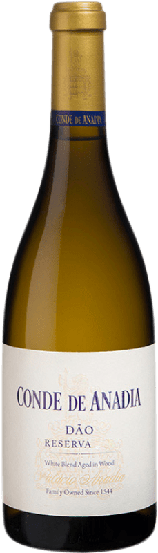 25,95 € Free Shipping | White Wine Conde de Anadia Reserve — Aged I.G. Dão Dão Portugal Touriga Nacional, Alfrocheiro, Jaén Bottle 75 cl
