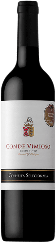 6,95 € 免费送货 | 红酒 Conde de Vimioso Vinho do Tejo 葡萄牙 Syrah, Cabernet Sauvignon, Touriga Nacional, Castelão 瓶子 75 cl