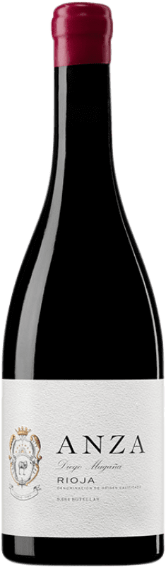 26,95 € Бесплатная доставка | Красное вино Dominio de Anza Diego Magaña D.O.Ca. Rioja Страна Басков Испания Tempranillo, Graciano, Mazuelo, Viura, Malvasía бутылка 75 cl