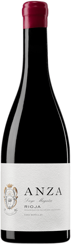 28,95 € Envoi gratuit | Vin Rouge Dominio de Anza Diego Magaña D.O.Ca. Rioja Pays Basque Espagne Tempranillo, Graciano, Mazuelo, Viura, Malvasía — Malvoisie Bouteille 75 cl