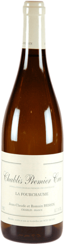 68,95 € Spedizione Gratuita | Vino bianco Bessin-Tremblay La Fourchaume Crianza A.O.C. Chablis Premier Cru Borgogna Francia Chardonnay Bottiglia 75 cl