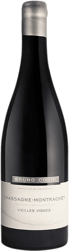39,95 € 免费送货 | 红酒 Bruno Colin Vieilles Vignes Rouge A.O.C. Chassagne-Montrachet 勃艮第 法国 Pinot Black 瓶子 75 cl