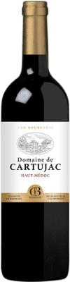 12,95 € Kostenloser Versand | Rotwein Domaine de Cartujac A.O.C. Haut-Médoc Bordeaux Frankreich Merlot, Cabernet Sauvignon, Petit Verdot 75 cl