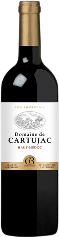 15,95 € 免费送货 | 红酒 Cartujac A.O.C. Haut-Médoc 波尔多 法国 Merlot, Cabernet Sauvignon, Petit Verdot 瓶子 75 cl