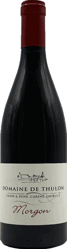 17,95 € Kostenloser Versand | Rotwein Thulon A.O.C. Morgon Auvernia Frankreich Gamay Flasche 75 cl