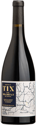 17,95 € Free Shipping | Red wine Domaine du Tix Cuvée Bramefan A.O.C. Côtes du Ventoux Provence France Syrah, Grenache Bottle 75 cl