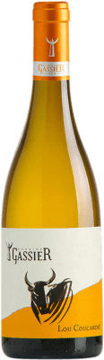24,95 € 免费送货 | 白酒 Gassier Michel Lou Coucardié Blanc A.O.C. Costières de Nîmes Occitania 法国 Grenache White, Roussanne, Viognier 瓶子 75 cl