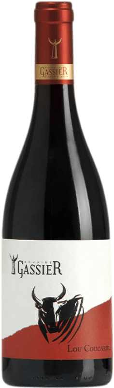 31,95 € 免费送货 | 红酒 Gassier Lou Coucardié Rouge A.O.C. Costières de Nîmes Occitania 法国 Syrah, Grenache, Mourvèdre 瓶子 75 cl