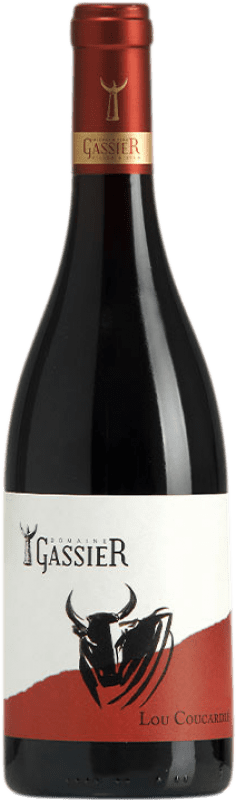 33,95 € Бесплатная доставка | Красное вино Gassier Lou Coucardié Rouge A.O.C. Costières de Nîmes Occitania Франция Syrah, Grenache, Mourvèdre бутылка 75 cl