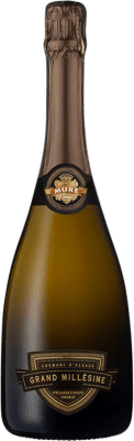 32,95 € Envio grátis | Espumante branco Muré Crémant Grand Millésimé A.O.C. Alsace Alsácia França Chardonnay, Riesling Garrafa 75 cl