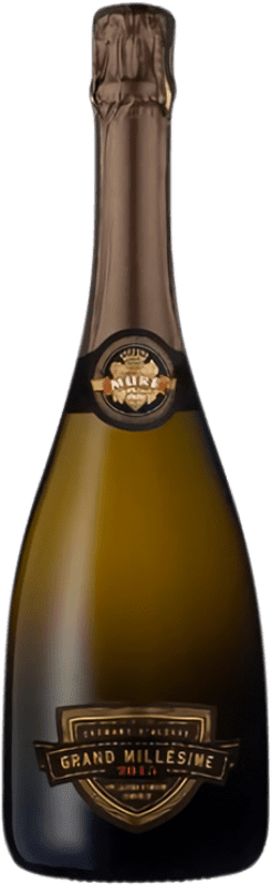 32,95 € Бесплатная доставка | Белое игристое Muré Crémant Grand Millésimé A.O.C. Alsace Эльзас Франция Chardonnay, Riesling бутылка 75 cl