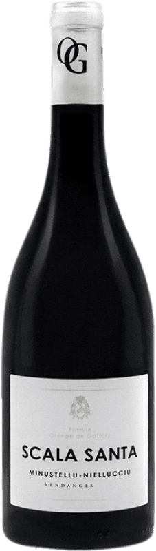 39,95 € Kostenloser Versand | Rotwein Orenga de Gaffory Scala Santa Frankreich Niellucciu Flasche 75 cl