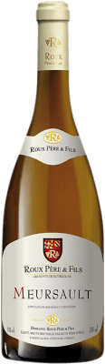 58,95 € Free Shipping | White wine Roux Aged A.O.C. Meursault Burgundy France Chardonnay Bottle 75 cl
