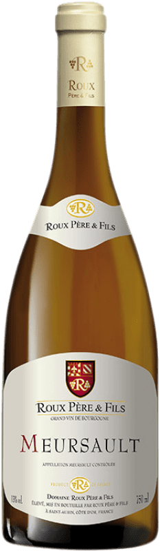 59,95 € Free Shipping | White Wine Domaine Roux Crianza — Aged A.O.C. Meursault Burgundy France Chardonnay 75 cl
