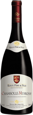 89,95 € Free Shipping | Red wine Domaine Roux Chambolle-Musigny A.O.C. Côte de Nuits-Villages Burgundy France Pinot Black Bottle 75 cl