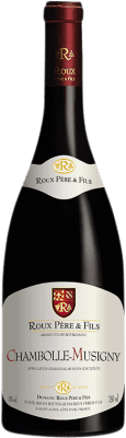 85,95 € Kostenloser Versand | Rotwein Roux Chambolle-Musigny A.O.C. Côte de Nuits-Villages Burgund Frankreich Pinot Schwarz Flasche 75 cl