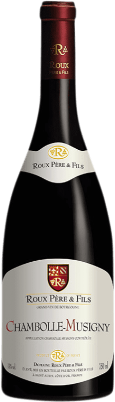 89,95 € Free Shipping | Red wine Domaine Roux Chambolle-Musigny A.O.C. Côte de Nuits-Villages Burgundy France Pinot Black Bottle 75 cl