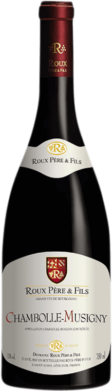 85,95 € Free Shipping | Red wine Roux Chambolle-Musigny A.O.C. Côte de Nuits-Villages Burgundy France Pinot Black Bottle 75 cl