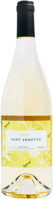 18,95 € Бесплатная доставка | Белое вино Sant Armettu Rosumarinu Vin de Corse Sartène Франция Vermentino — Верментино 75 cl