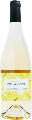 34,95 € Spedizione Gratuita | Vino bianco Sant Armettu Rosumarinu Blanc Vin de Corse Sartène Francia Vermentino Bottiglia 75 cl