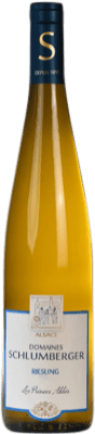 27,95 € Envío gratis | Vino blanco Domaines Schlumberger Les Princes Abbés A.O.C. Alsace Alsace Francia Riesling Botella 75 cl
