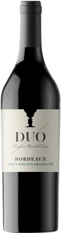 57,95 € Spedizione Gratuita | Vino rosso DUO Usarralde Ovejas DUO A.O.C. Saint-Émilion Grand Cru Aquitania Francia Merlot Bottiglia 75 cl