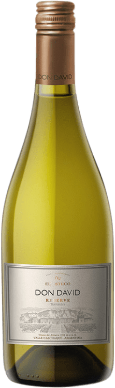 16,95 € Бесплатная доставка | Белое вино El Esteco Don David Reseva I.G. Valle de Cafayate Долина Кафаят Аргентина Torrontés бутылка 75 cl