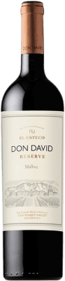 16,95 € Spedizione Gratuita | Vino Rosso El Esteco Don David Salta Riserva Argentina Malbec 75 cl