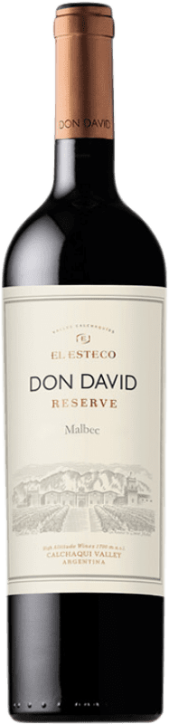 16,95 € Envoi gratuit | Vin Rouge El Esteco Don David Salta Réserve Argentine Malbec 75 cl