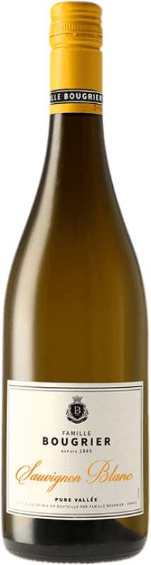 7,95 € Envío gratis | Vino blanco Bougrier Pure Vallée Francia Sauvignon Blanca Botella 75 cl