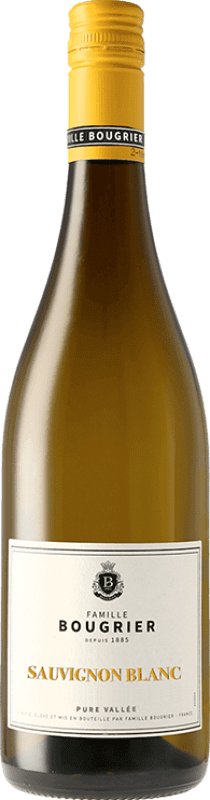 7,95 € Envio grátis | Vinho Branco Bougrier Vallée Pure — Puro França Sauvignon 75 cl