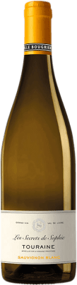 11,95 € Free Shipping | White Wine Bougrier Les Secrets de Sophie A.O.C. Touraine Loire France Sauvignon 75 cl