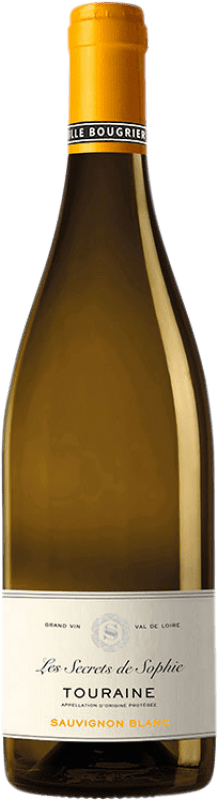 11,95 € Spedizione Gratuita | Vino bianco Bougrier Les Secrets de Sophie A.O.C. Touraine Loire Francia Sauvignon Bianca Bottiglia 75 cl