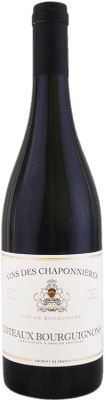 8,95 € 免费送货 | 红酒 Paquet Vins de Chaponnieres A.O.C. Coteaux-Bourguignons 勃艮第 法国 Gamay 瓶子 75 cl