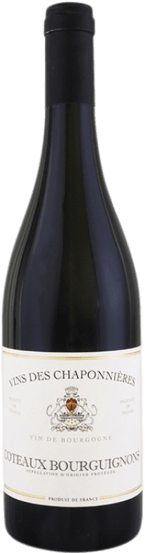 8,95 € Free Shipping | Red Wine Paquet Vins de Chaponnieres A.O.C. Coteaux-Bourguignons Burgundy France Gamay 75 cl